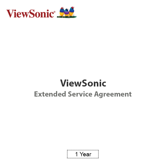 ViewSonic Extended service agreement - parts and labor - 1 year (2nd year) - on-site - for ViewSonic NMP-600, NMP-610, NMP-700 