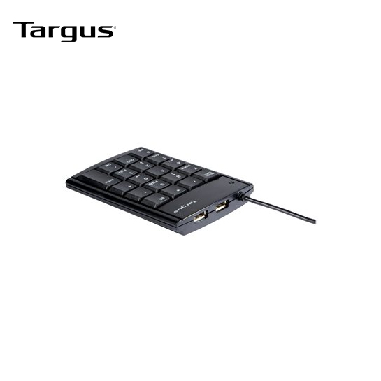 Targus Numeric Keypad with USB Hub Keypad - USB - black 