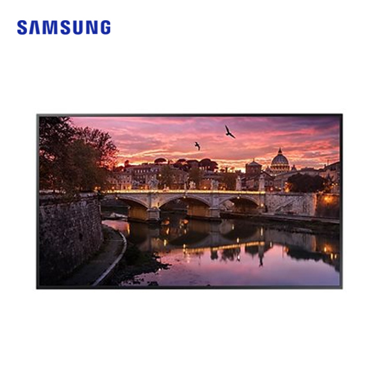 Samsung QH50R 50" Diagonal Class (49.5" viewable) - QHR Series LED display - digital signage - 4K UHD (2160p) 3840 x 2160 - edge-lit 