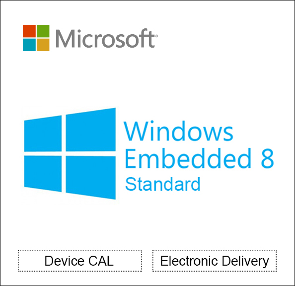 Windows Embedded 8 Standard License - 100 devices - volume, charity, Microsoft Qualified - Single Language Software Licensing
