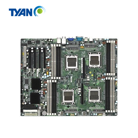 Tyan Thunder n4250QE S4985G3NR-SI Motherboard - SSI MEB - Socket F - 4 CPUs supported - nForce Pro 2200/2050 - 3 x Gigabit LAN - onboard graphics 