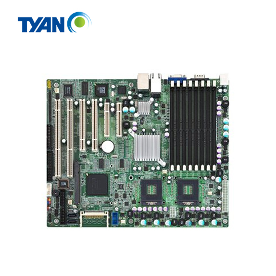 Tyan Tiger i7520SD S5365G3NR Motherboard - ATX - Socket 479 - 2 CPUs supported - E7520 - 2 x Gigabit LAN, LAN - onboard graphics 