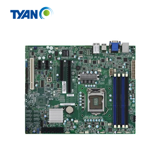 S5512 Intel Motherboard, Intel C202 Chipset-Based Atx Board Supports One Xeon E3 