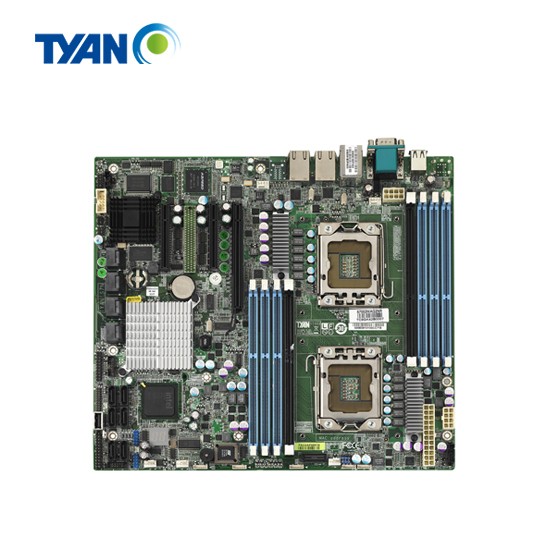 Tyan S7002WGM2NR-LE Motherboard - SSI CEB - LGA1366 Socket - 2 CPUs supported - i5500 - 2 x Gigabit LAN - onboard graphics 