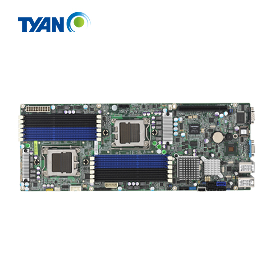 Tyan S8228 Motherboard - Socket C32 - 2 CPUs supported - AMD SR5650/SP5100 - 3 x Gigabit LAN - onboard graphics 
