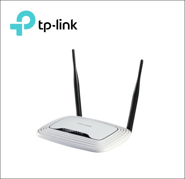 TP-Link TL-WR841N 300Mbps Wireless N Router Wireless router - 4-port switch - 802.11b/g/n (draft 2.0) - 2.4 GHz 