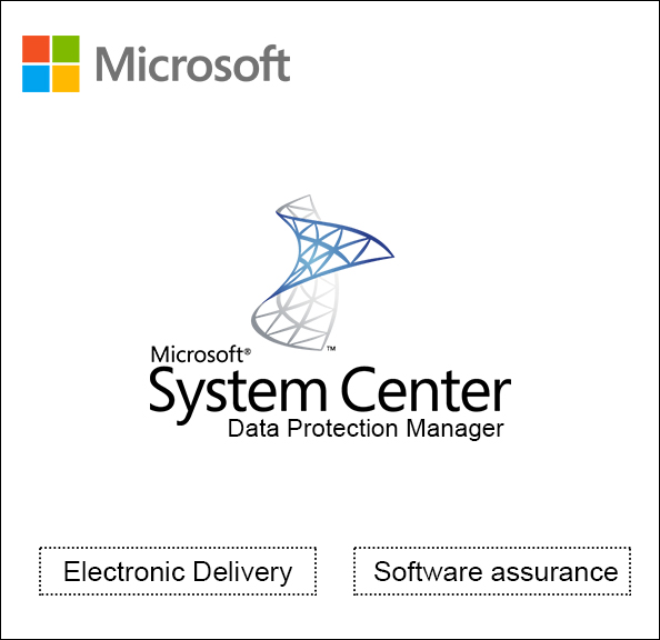 Microsoft System Center Data Protection Manager Client ML License & software assurance - 1 user - charity - Charity - Win - Single Language Software Licensing,Software Assurance