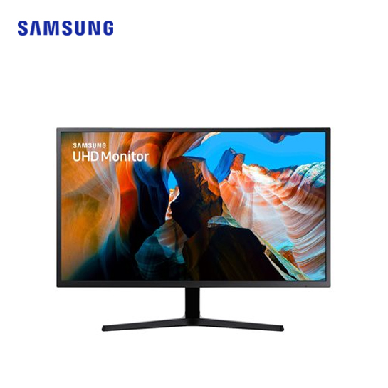Samsung U32J590UQN UJ59 Series - LED monitor - 32" (31.5" viewable) - 3840 x 2160 4K @ 60 Hz - VA - 270 cd/m² - 3000:1 - 4 ms - 2xHDMI, DisplayPort - dark gray/blue 