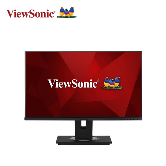 ViewSonic Ergonomic VG2755-2K LED monitor - 27" (27" viewable) - 2560 x 1440 QHD @ 75 Hz - IPS - 350 cd/m² - 1000:1 - 5 ms - HDMI, DisplayPort, USB-C - speakers 