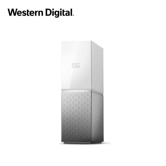 WD My Cloud Home WDBVXC0020HWT Personal cloud storage device - 2 TB - HDD 2 TB x 1 - RAM 1 GB - Gigabit Ethernet 