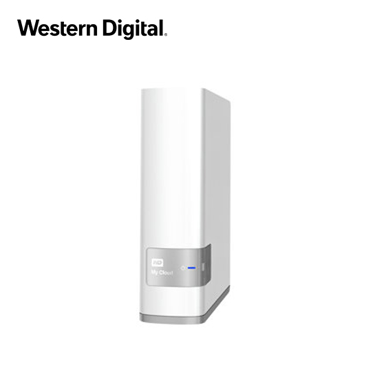 WD My Cloud Home WDBVXC0040HWT Personal cloud storage device - 4 TB - HDD 4 TB x 1 - RAM 1 GB - Gigabit Ethernet 